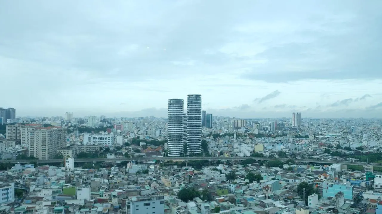 Apartment Chung Cu The Manor 2 Phong 38M2 View Lau Cao Nhin Ra Thanh Pho Ho Chi Minh City