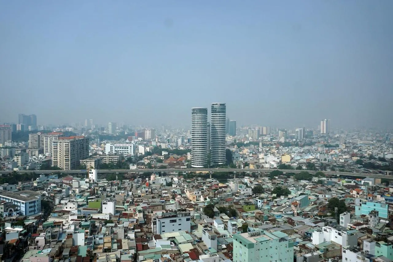 Chung Cu The Manor 2 Phong 38M2 View Lau Cao Nhin Ra Thanh Pho Ho Chi Minh City Apartment