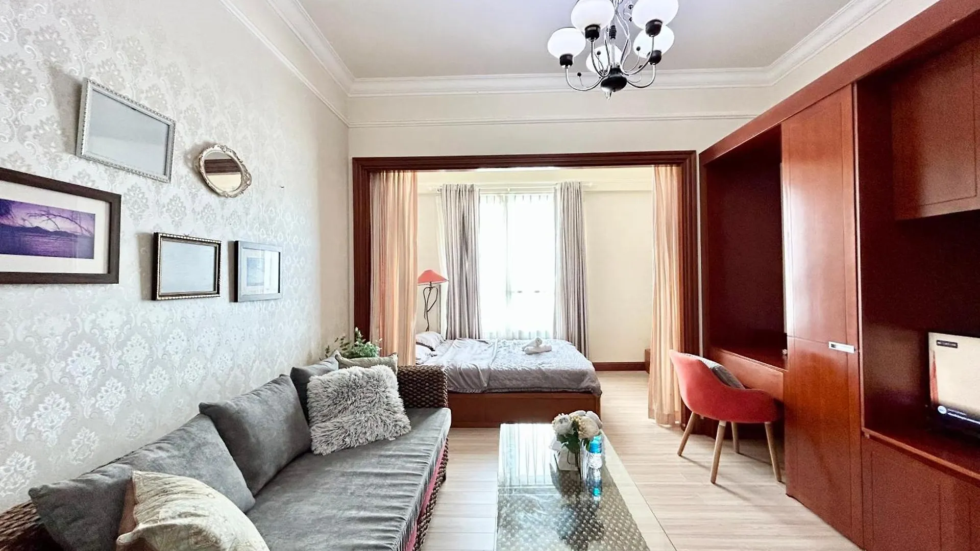 Chung Cu The Manor 2 Phong 38M2 View Lau Cao Nhin Ra Thanh Pho Ho Chi Minh City Vietnam